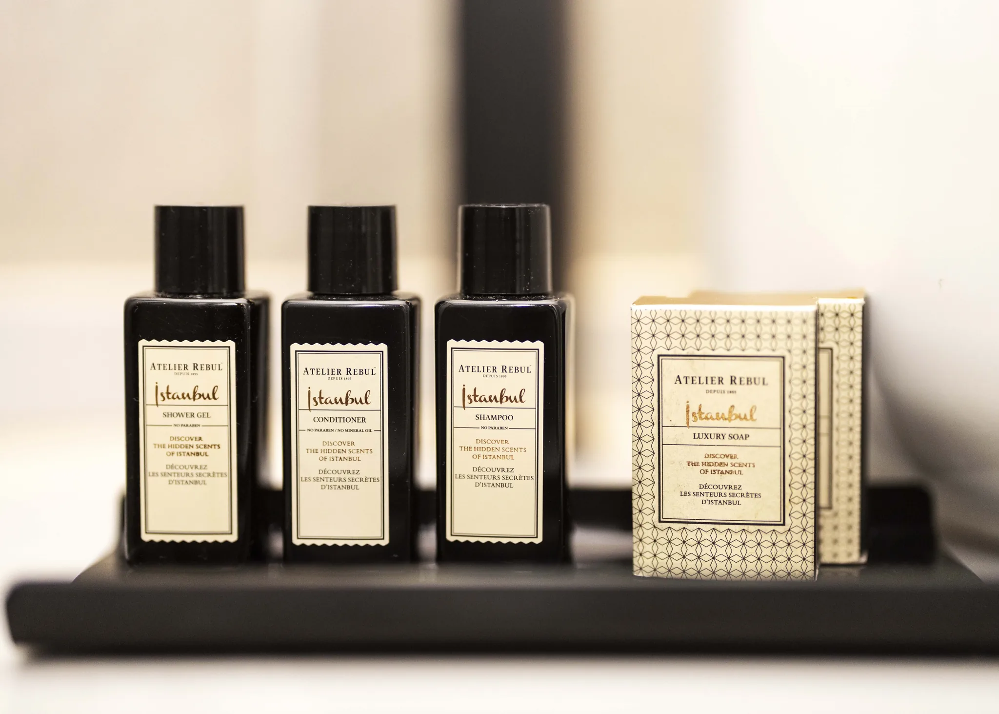 Atelier Rebul amenities